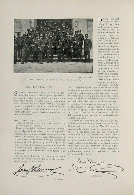 Remembrances La Ilustració Llevantina 1900